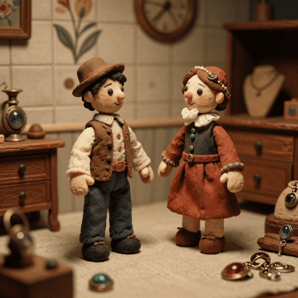 Handmade clay crafts